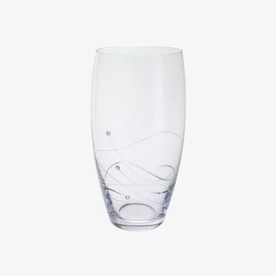 Downtown Dartington Glitz Barrel Vase 26cm
