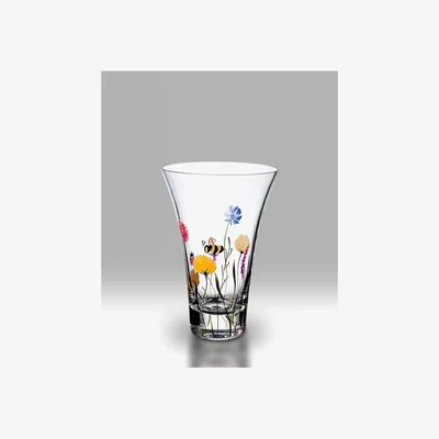 Downtown Nobile Bees & Ladybird Flared Vase 19cm