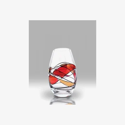 Downtown Nobile Ruby Mosaic Louise Bud Vase 12cm