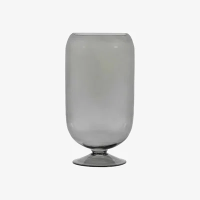 Downtown Flynn Large Vase - Smoke