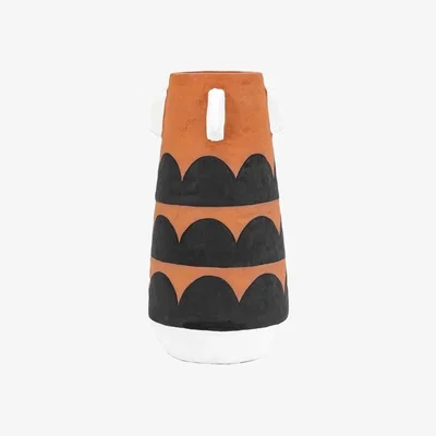 Downtown Fargo Vase In Multi