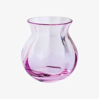 Downtown Dartington Artisan Round Vase 94mm - Pink