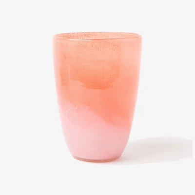 Oliver Bonas Saltar Pink Glass Vase