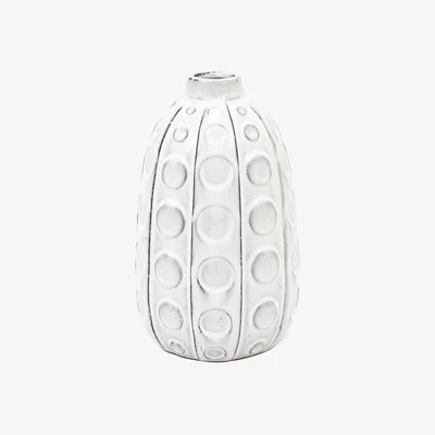 Perch and Parrow Ciela Dotted Ceramic Vase, Medium