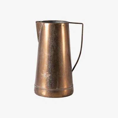 Perch and Parrow Falmer Vase in Antique Copper Small