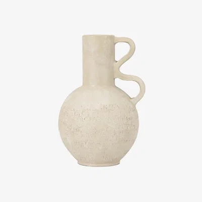 Perch and Parrow Squiggle Vase in Grey - Small