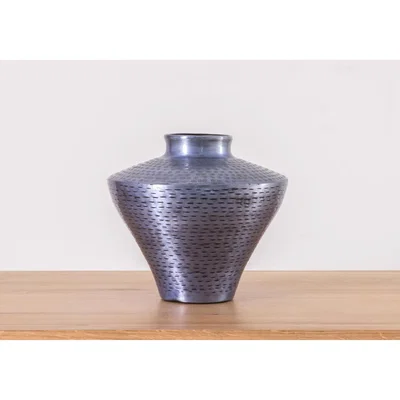 Perch and Parrow Elita Antique Silver Vase