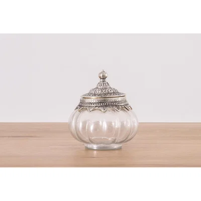 Perch and Parrow Valencia Small Lidded Jar