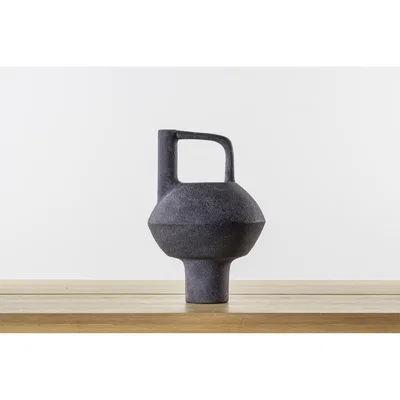 Perch and Parrow Kioshi Stoneware Grey Vase