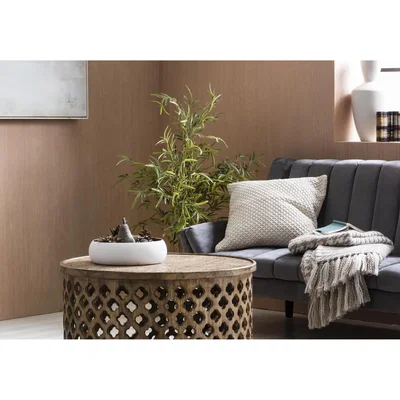 Perch and Parrow Odessa Metallic Vase, Medium