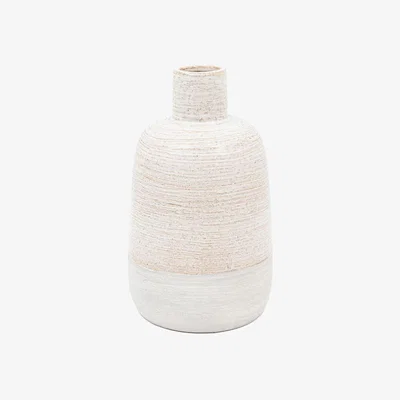 Perch and Parrow Daphne Ceramic Bottle Vase, Small
