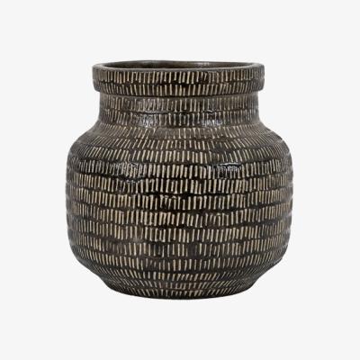 Perch and Parrow Score Vase