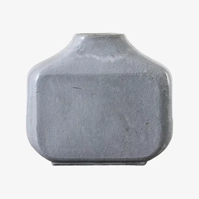 Perch and Parrow Damon Triangle Stoneware Vase