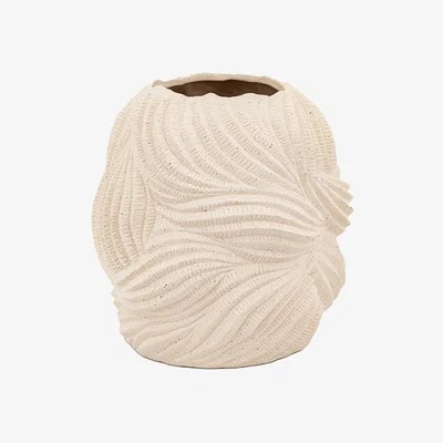 Perch and Parrow Sculpt Vase, Small