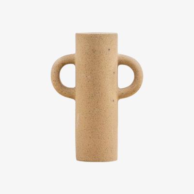Perch and Parrow Chute Vase in Light Grey Large