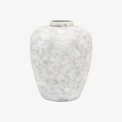 Perch and Parrow Tierra Ceramic Urn Vase, Large