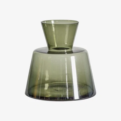 Perch and Parrow Parson Green Vase, Large