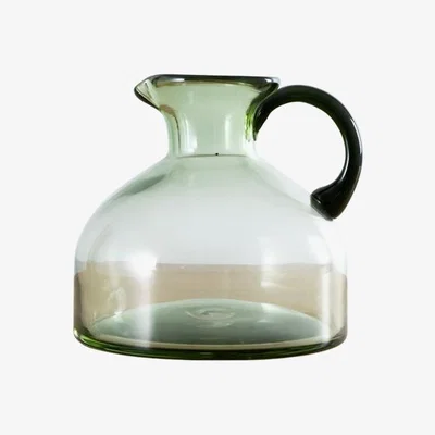Perch and Parrow Cicilla Vase with Handle