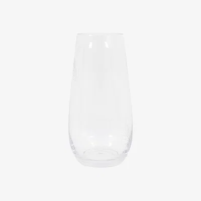 Perch and Parrow Quill Vase Clear, Medium