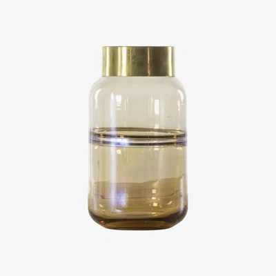 Perch and Parrow Imani Gold Trim Vase