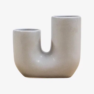Perch and Parrow Piper Vase in Blush