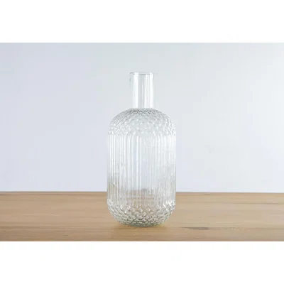Perch and Parrow Bowen Textured Glass Vase
