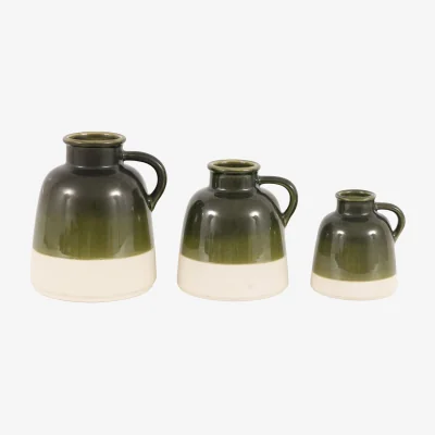 Perch and Parrow Barley Bud Vases, Set of 3