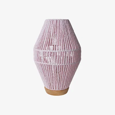Pagazzi Grumio Blush Pink 35.5cm Table Lamp