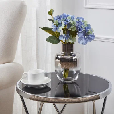Pagazzi Siranan Silver and Glass Vase