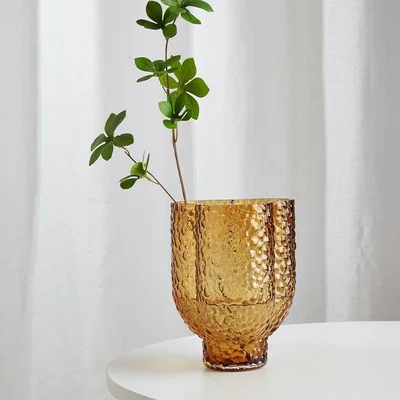Pagazzi Morgan Small Orange Glass Vase