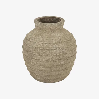 The Range Tuscan Medium Minimalist Vase - Grey
