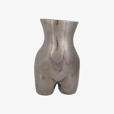 The Range Chrome Body Vase