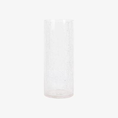The Range Tall Crackle Vase - Clear