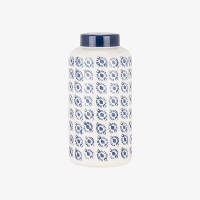 The Range Blue Daisy Vase