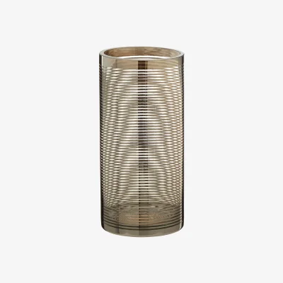 The Range Bree Amber Glass Vase - Glass 100%