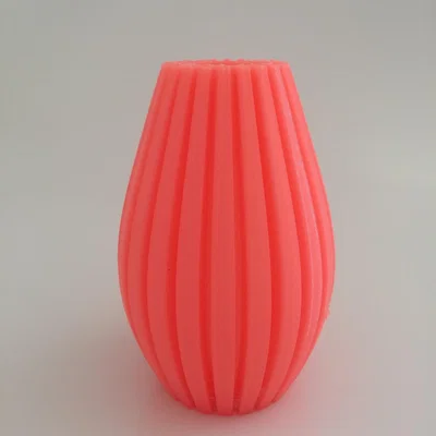 The Range Vertical Vase 11cm - Orange / 100g