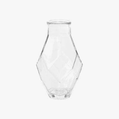The Range 16cm Linear Vase - Clear