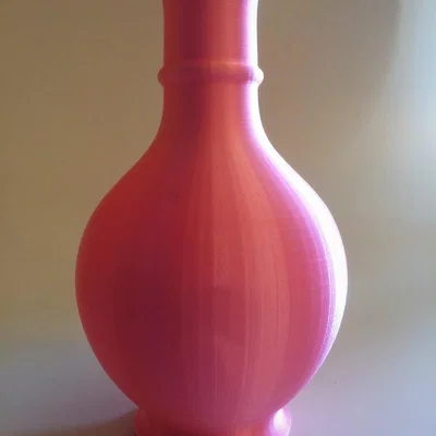 The Range 3D Printed Tubby Vase - Pink
