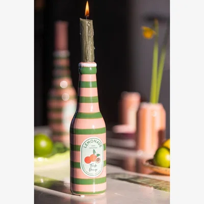 Rockett St George Orange Lemonade Bottle Vase
