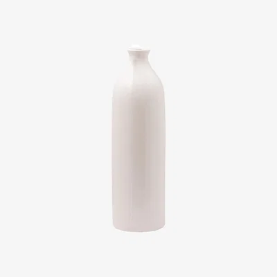 The Range Hill Interiors Garda Gisela Glazed Vase - White