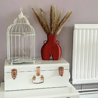 The Range Love Handle Vase - Copper