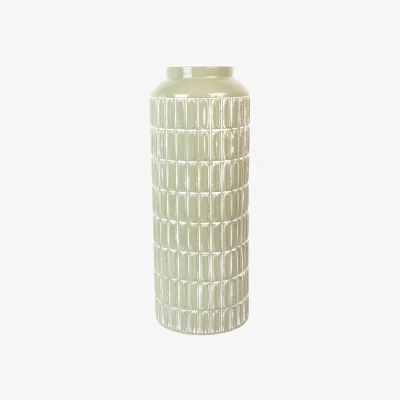 The Range Maja Tall Metal Vase - Sage