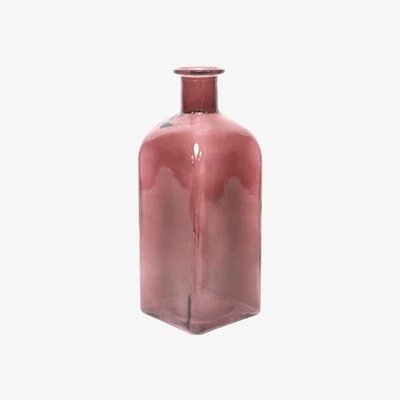 The Range Recycled Glass Douro Bottle  - Dusky Pink