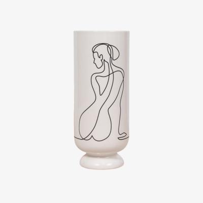 The Range Silhouette Vase - White