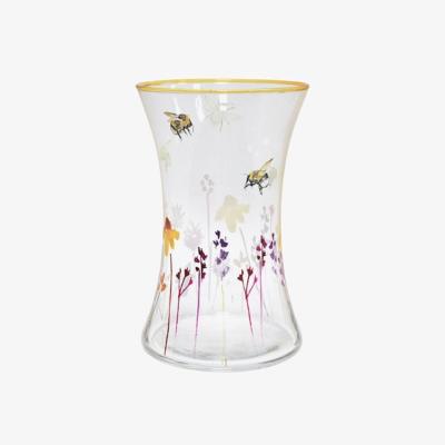 The Range Busy Bee Glass Vase  - White