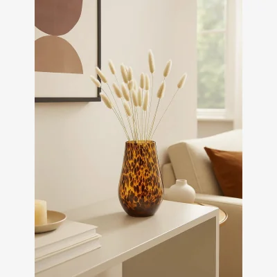 The Range Zamak Small Ceramic Vase - Glass 100%