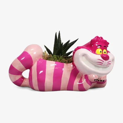 The Range Alice in Wonderland Table Top Vase, Cheshire Cat - Pink