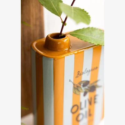 Rockett St George Italiana Stripe Olive Oil Vase