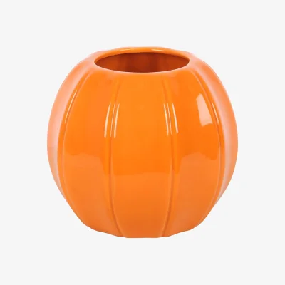 The Range Something Different Pumpkin Vase - Orange