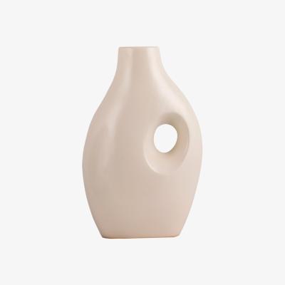 The Range Minimalist Jug Vase - White